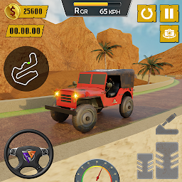 4 x 4 Mountain Climb Car Games