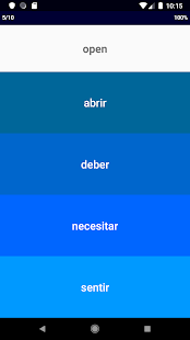 Spanischer Verb Blitz Pro Screenshot