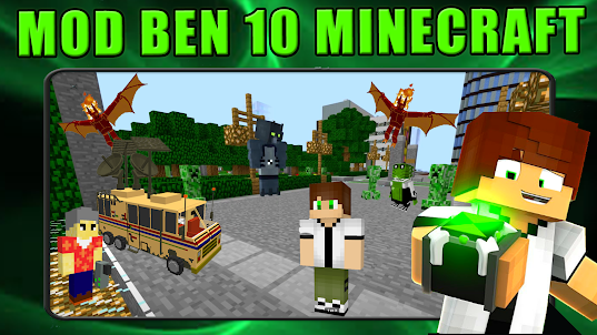適用於 Minecraft PE 的 Ben 10 模組