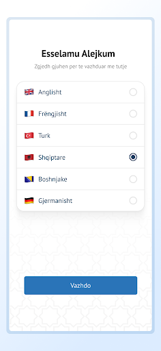 Android application NamazStart screenshort
