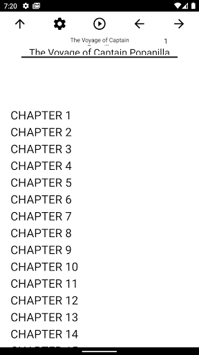 Android application Book, The Voyage of Captain Po screenshort