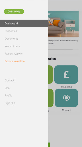 Android application Prospect App screenshort