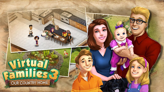 Virtual Families 3 Mod APK Download For Android (Unlimited Money) V.1.8.71 Gallery 6