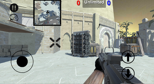 Android application Unity Strike screenshort