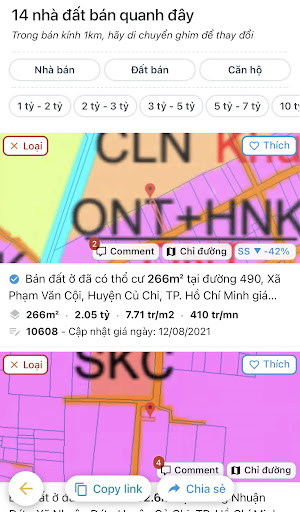 Bản đồ thông tin quy hoạch VN screenshot 12