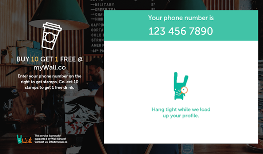 Walis DigitalReward Numberpad Screen 3