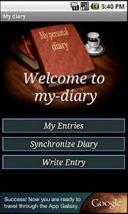my-diary.org - a free diary Unknown