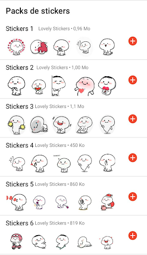 Android application Pentol Sticker - Wasticker screenshort