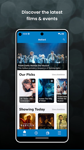 Android application The Mallard Cinema screenshort