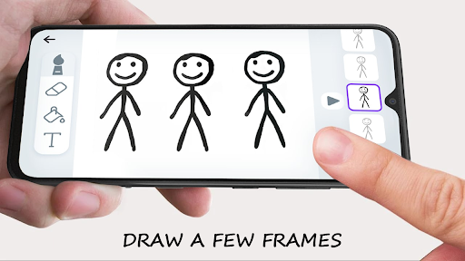 Stickman: draw animation, creator & maker, drawing