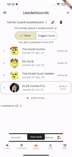 The Great Duck Hunt Screen 3
