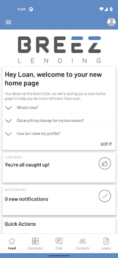 Android application BREEZ Lending screenshort
