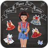 Vintage Paper Doll Dress Up icon