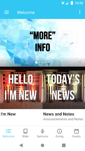 Android application Connect Church Woodforest screenshort