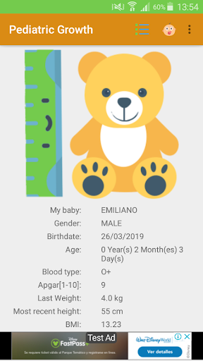 My Baby - Pediatric Growth