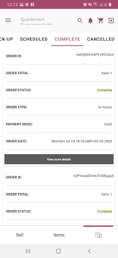 Android application PangoSell screenshort