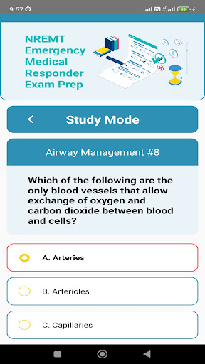 NREMT EMR Exam Prep Screen 3