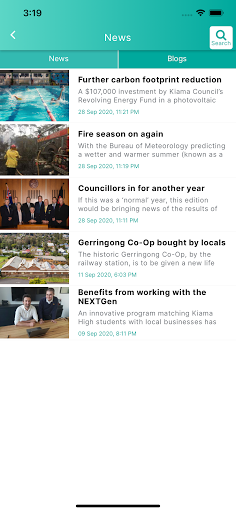 The Bugle App Screen 2