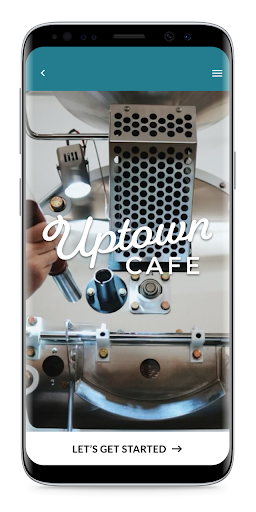 Android application Uptown Cafe screenshort