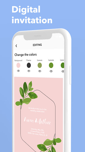 WedApp - Wedding Invitations Screen 3