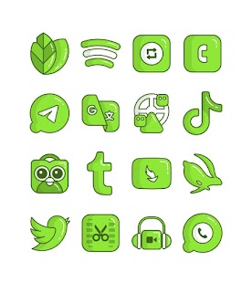 Lime - paketë ikonash Pamja e ekranit