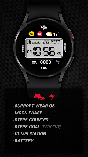 SamWatch Digital Shu 5 Screen 2