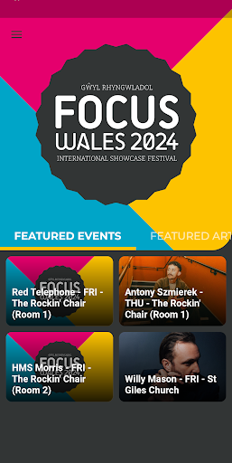 Android application FOCUS Wales screenshort