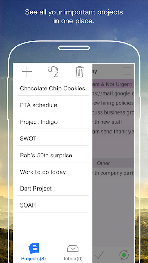Screenshot of Priority Matrix Eisenhower App