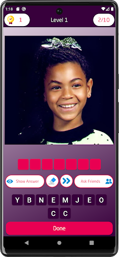 Celebrity Quiz - Then and Now