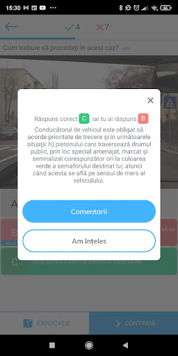 Pregătire examen auto permis Screen 2