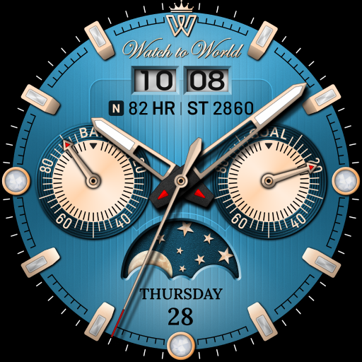 WTW M14L5 Analogue watch face logo