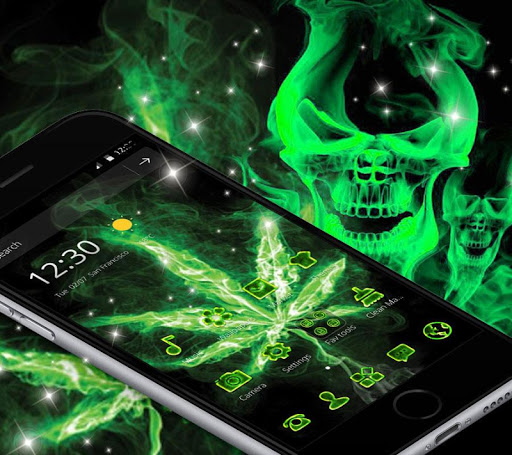 Smoky Weed Rasta Theme