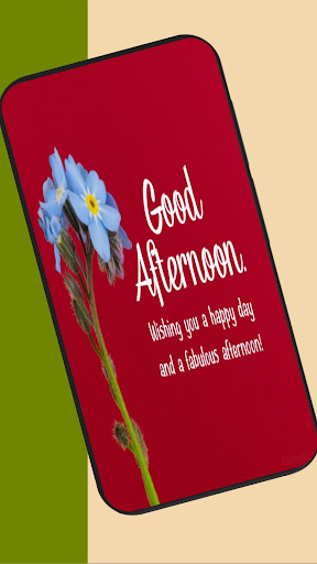 Android application good afternoon quotes screenshort