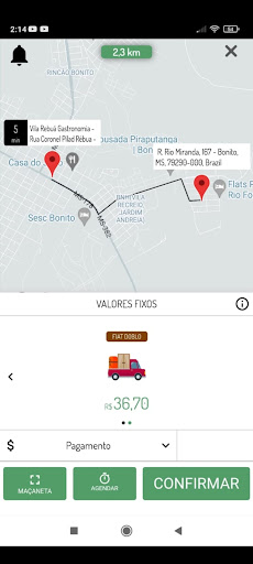 UBRCAR Passageiro Screen 3