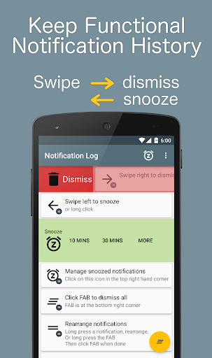 Notif Log notification history 1.8.6 screenshots 1