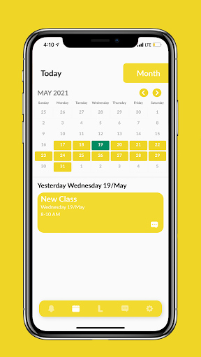 Android application Laisen Instructor screenshort