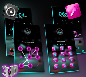 Captura 6 3D Icon Launcher Theme android