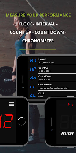 Velites Workout Interval Timer Screen 3