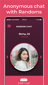 Imágen 14 Random Chat Girls - Flirt chat android