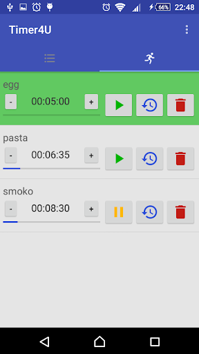 Timer4U - simple multi timer Screen 3
