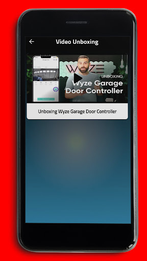 Wyze Garage Door Opener Guide Screen 3