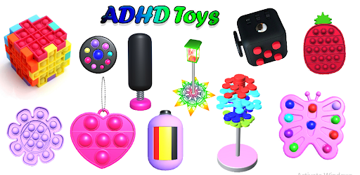 Fidget Toy 3D-Fidget Cube, ADHD, Anti Stress Calm