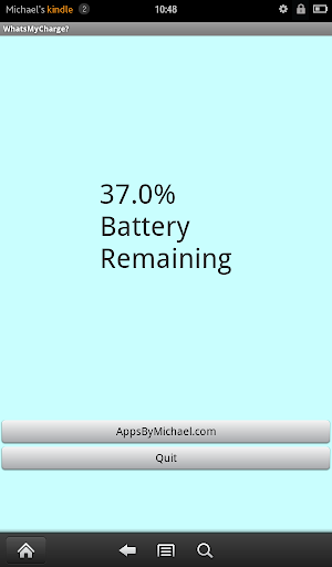 WhatsMyCharge? Screen 3
