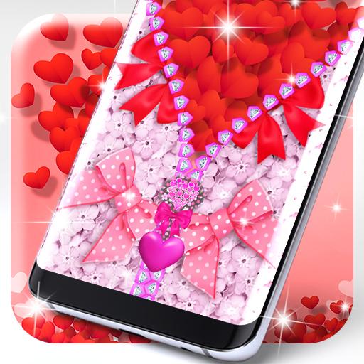 Cute lock screen for girls logo