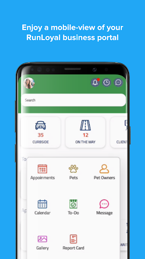 Screenshot of RunLoyal Staff App