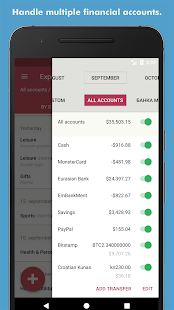 Toshl Finance - budget manager Screenshot