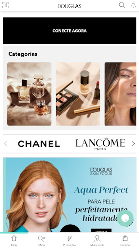 Android application Douglas – Perfumes e Cosmética screenshort