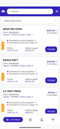 CollectPay 3 Screen 2