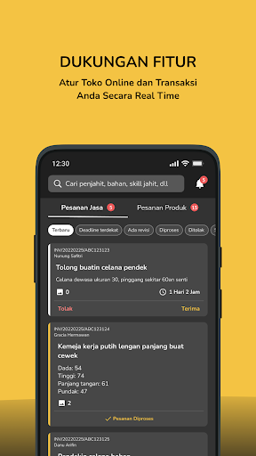 Mitra Callme Tailor Screen 3