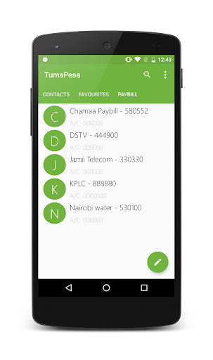 TumaPesa - The MPESA Companion Screen 3
